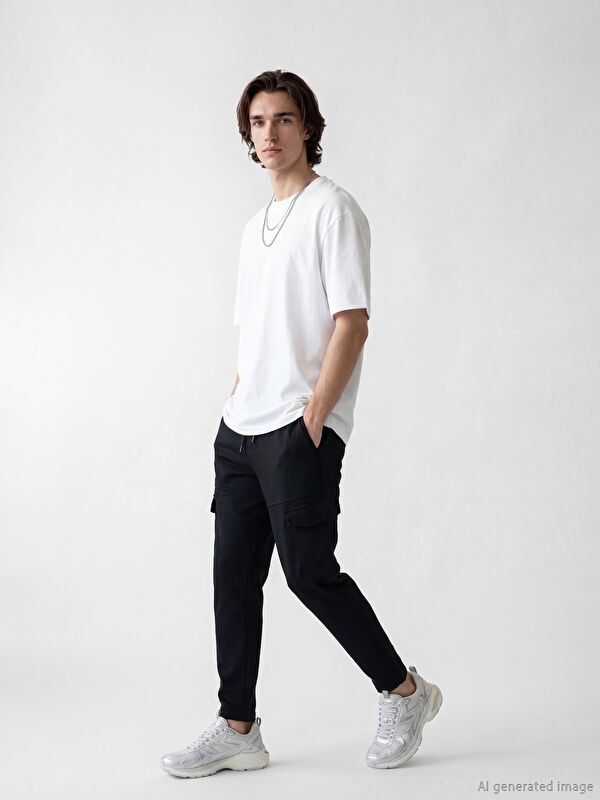 XSIDE Slim Fit Erkek Kargo Pantolon