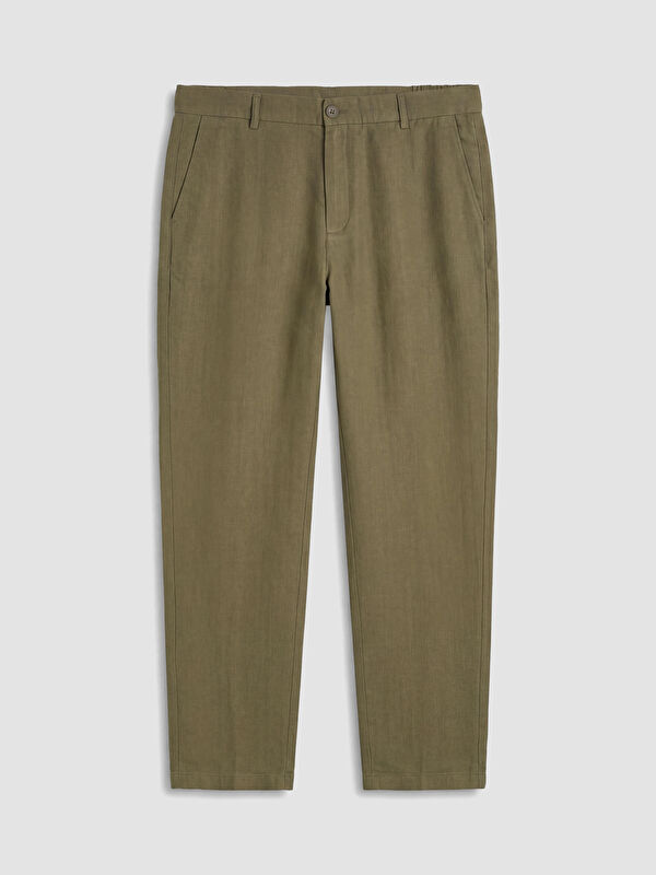 SOUTHBLUE Regular Fit %100 Keten Erkek Pantolon