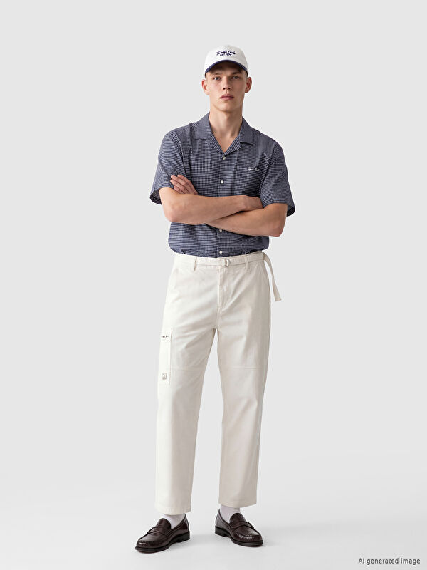 XSIDE Regular Fit Poplin Erkek Pantolon