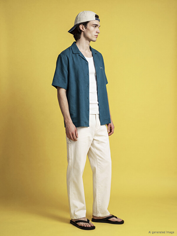 XSIDE Regular Fit Poplin Erkek Pantolon