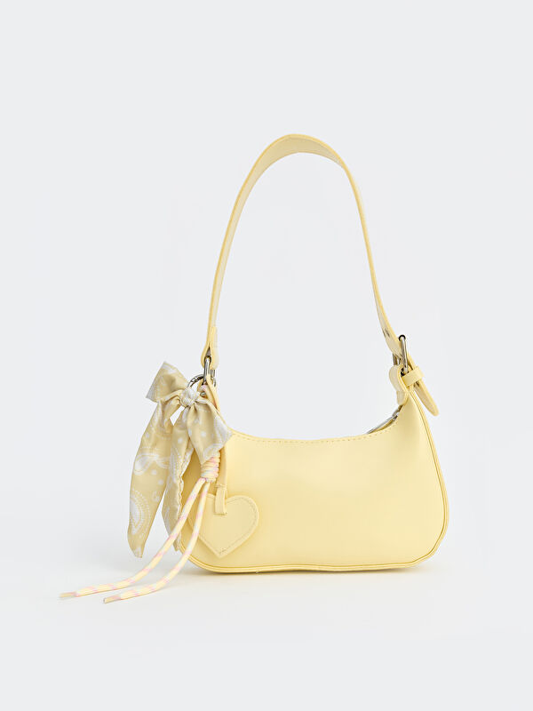 LCW ACCESSORIES Deri Görünümlü Kadın Omuz Çantası