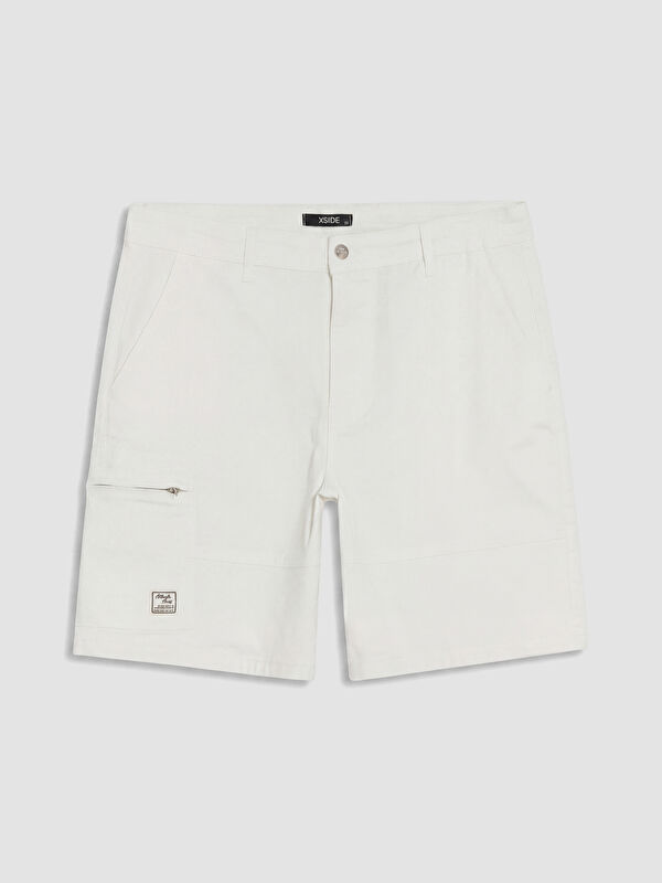 XSIDE Regular Fit Poplin Erkek Şort