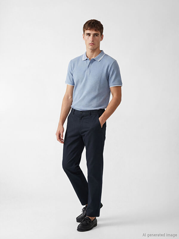 LCW Vision Slim Fit Gabardin Erkek Pantolon