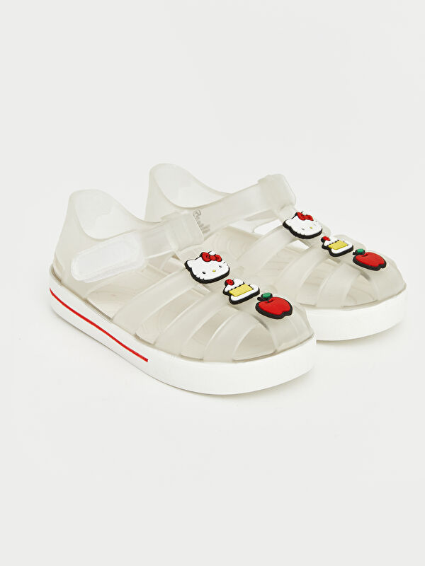 LCW STEPS Hello Kitty Baskılı Kız Çocuk Sandalet