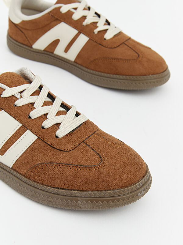 Lcw Steps Kahverengi Lcw Steps Süet Görünümlü Erkek Çocuk Spor Ayakkabı