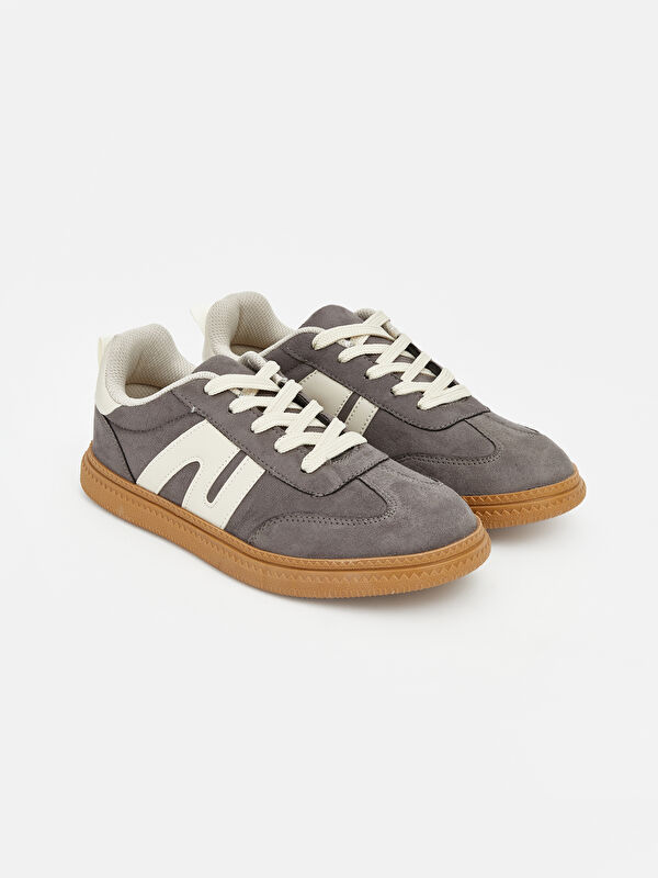 Lcw Steps Kahverengi Lcw Steps Süet Görünümlü Erkek Çocuk Spor Ayakkabı