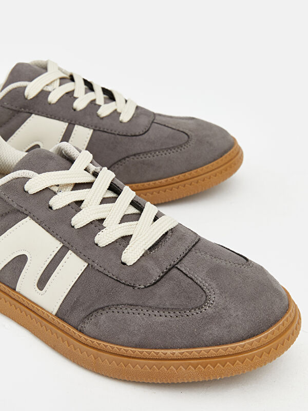 Lcw Steps Kahverengi Lcw Steps Süet Görünümlü Erkek Çocuk Spor Ayakkabı