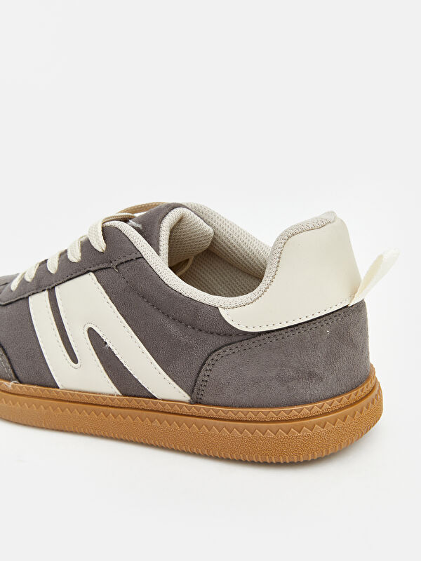 Lcw Steps Kahverengi Lcw Steps Süet Görünümlü Erkek Çocuk Spor Ayakkabı