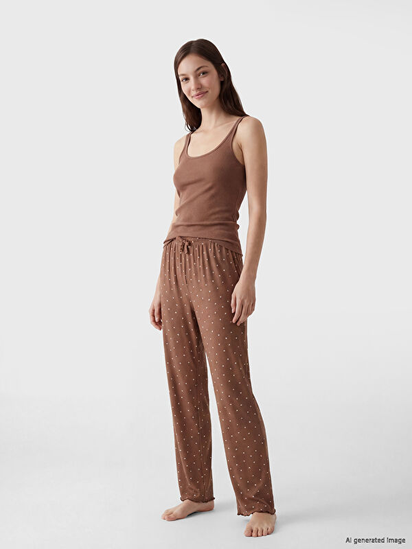 LCW DREAM Kalp Desenli Kadın Pijama Altı