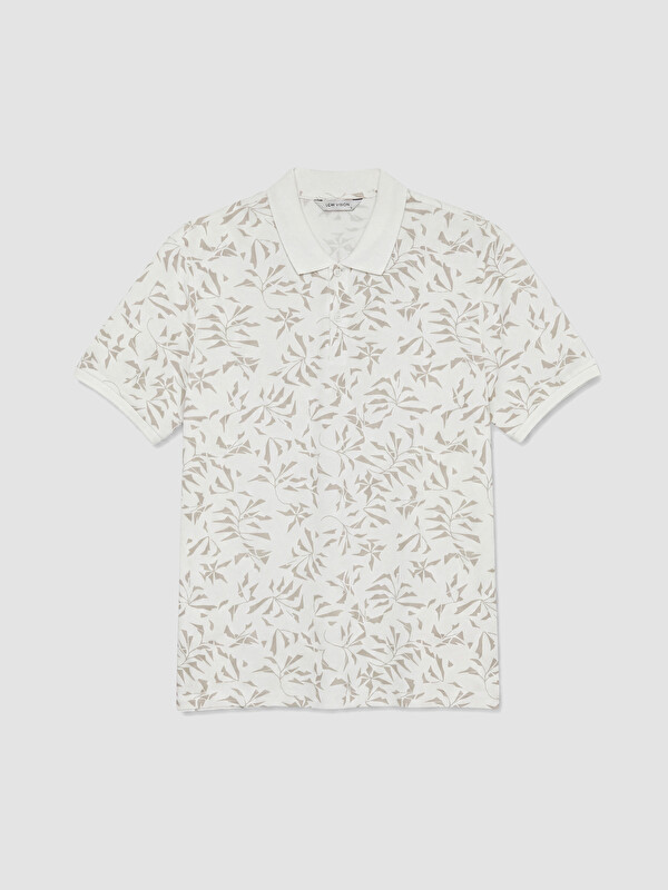 LCW Vision Polo Yaka Desenli Pike Erkek Tişört