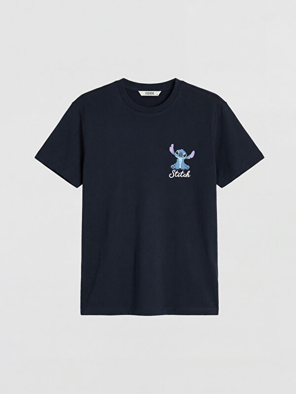 XSIDE Lilo & Stitch Baskılı Kadın Tişört