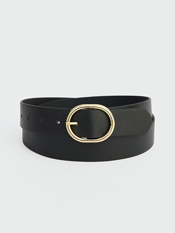 LCW ACCESSORIES Metal Tokalı Suni Deri Kadın Kemer