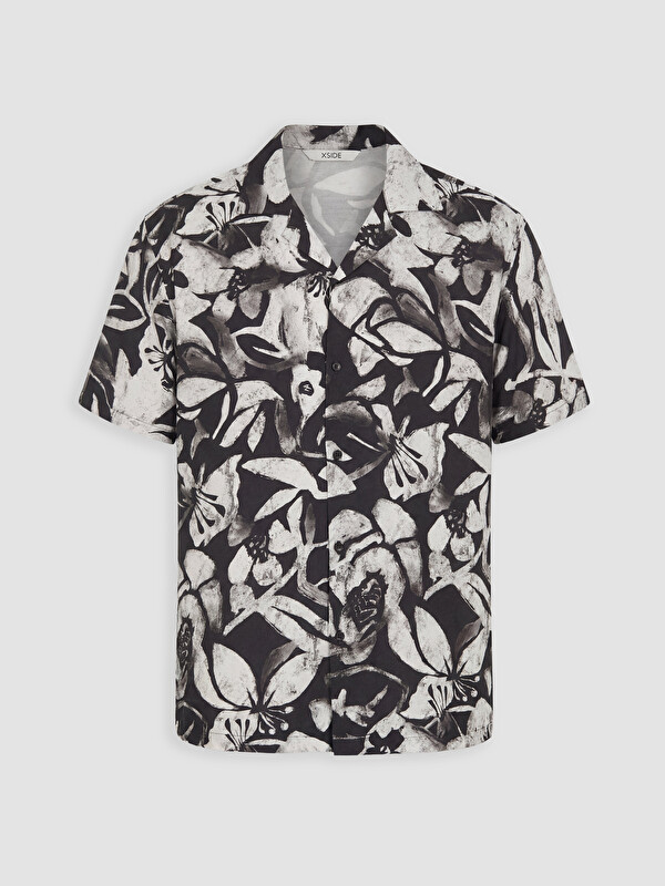 XSIDE Relaxed Fit Desenli Erkek Gömlek