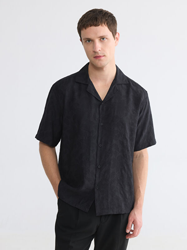 LCW Vision Regular Fit Desenli Erkek Gömlek
