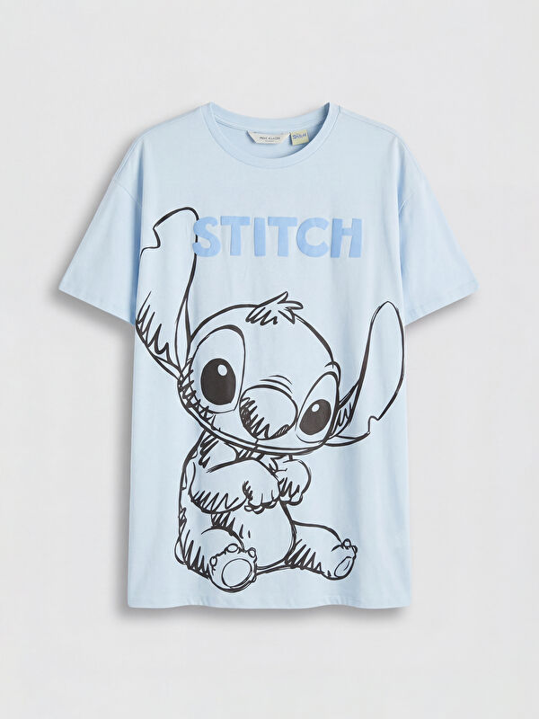 LCW Young Stitch Baskılı Kadın Gecelik