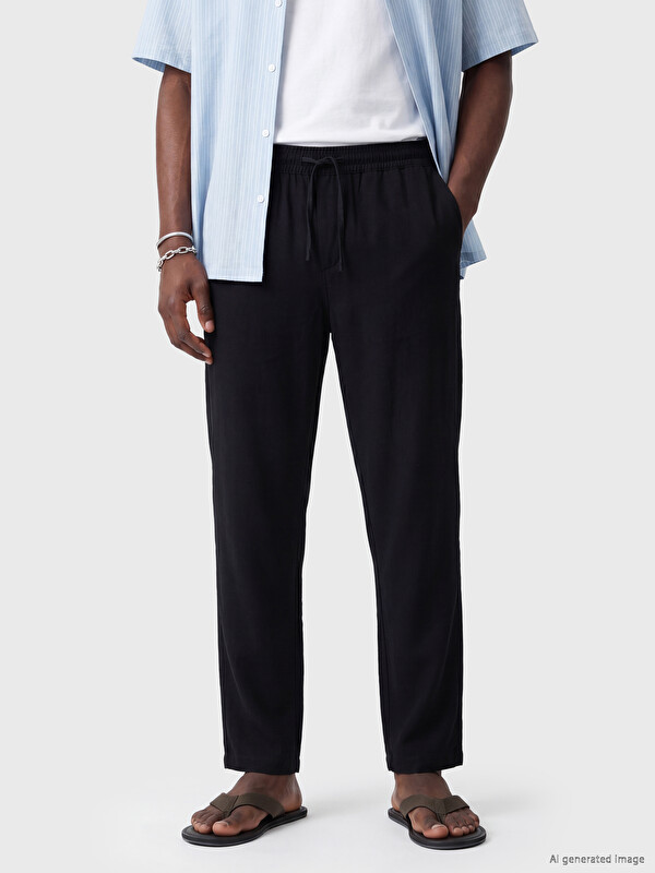 XSIDE Relax Fit Gabardin Erkek Pantolon