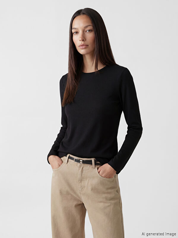 LCWAIKIKI Basic Soft Touch Kadın Body