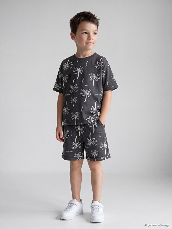 LCW Kids Patterned Boys' Set