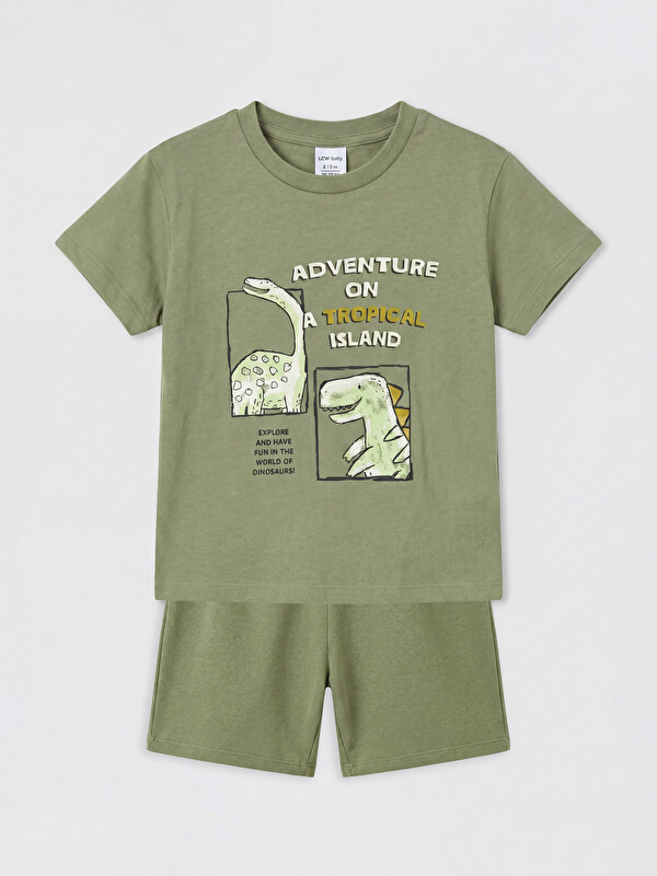 LCW baby Baby Boy Green Set