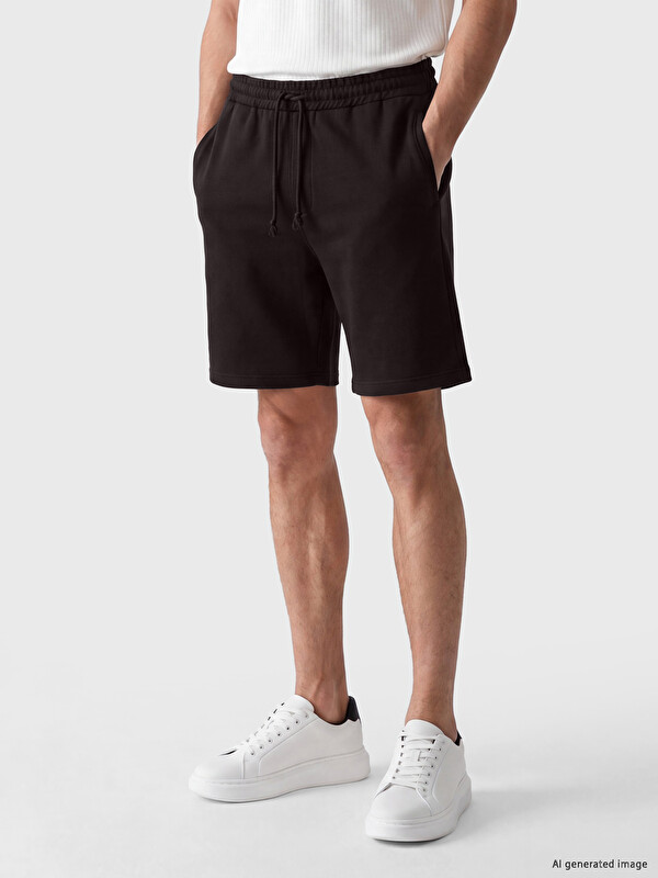 LCWAIKIKI Classic Regular Fit Pique Men's Shorts