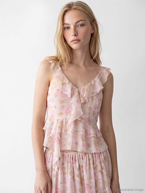 XSIDE Woman Pink Blouse