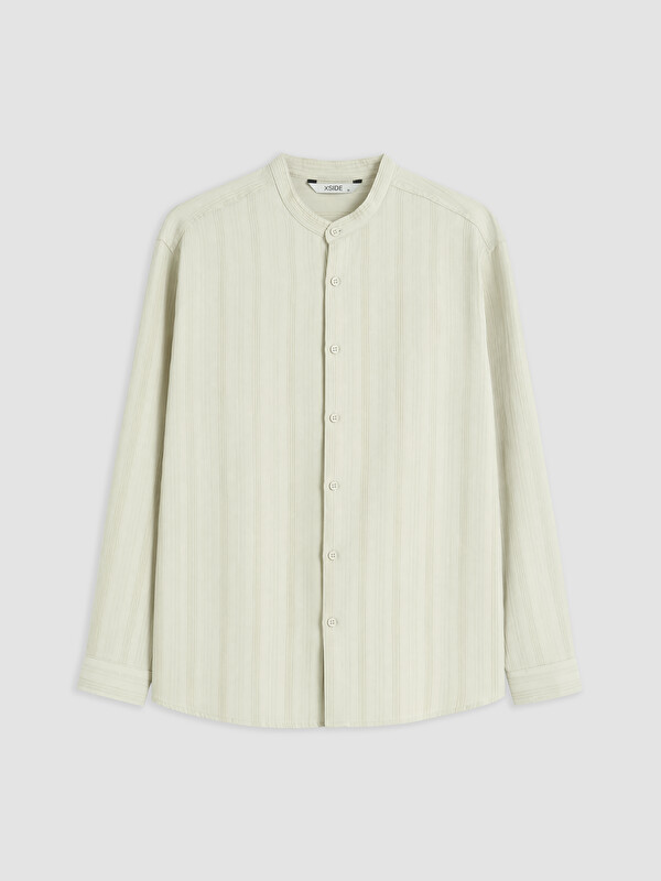 XSIDE Loose Fit Gabardin Erkek Gömlek