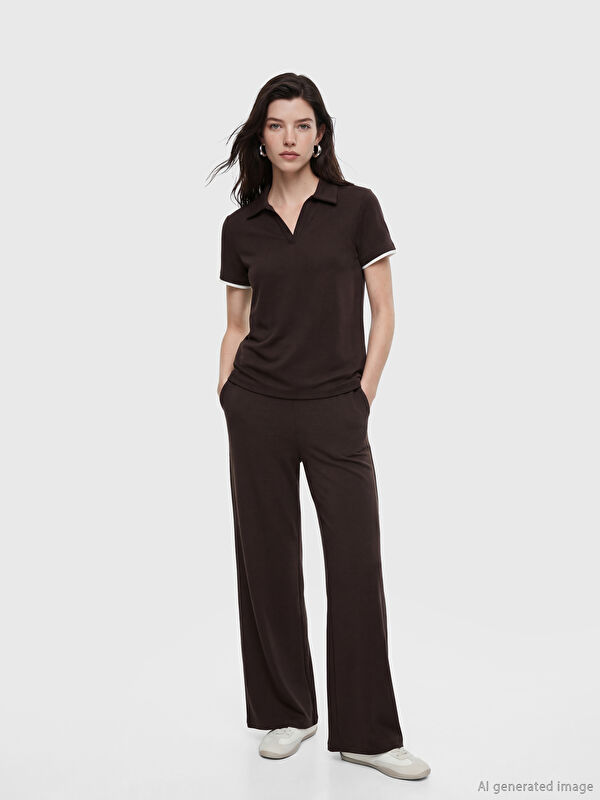 LCW Comfort Elastic Waist Soft Touch Women's Sweatpants