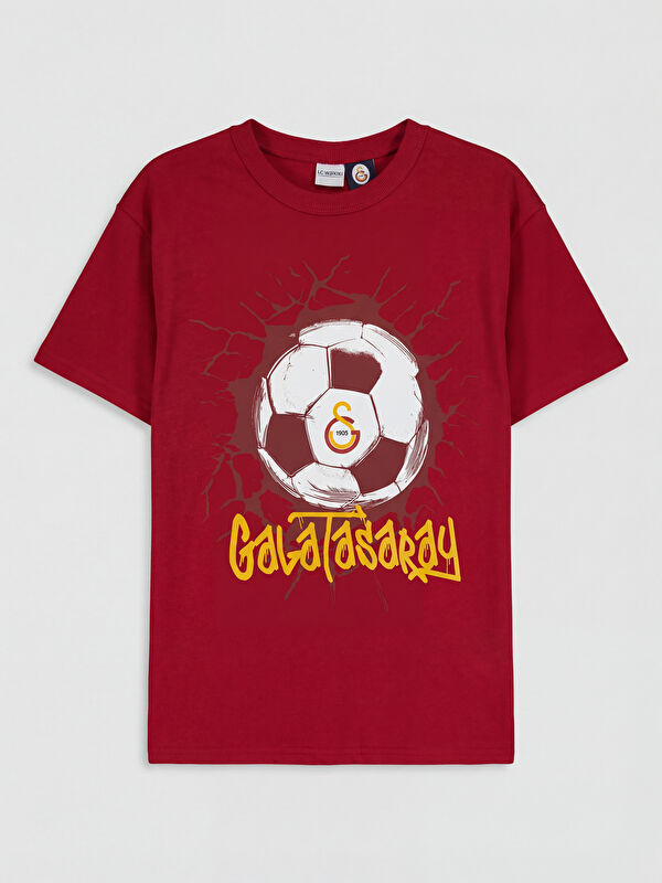 LCW Kids Galatasaray Baskılı Erkek Çocuk Tişört