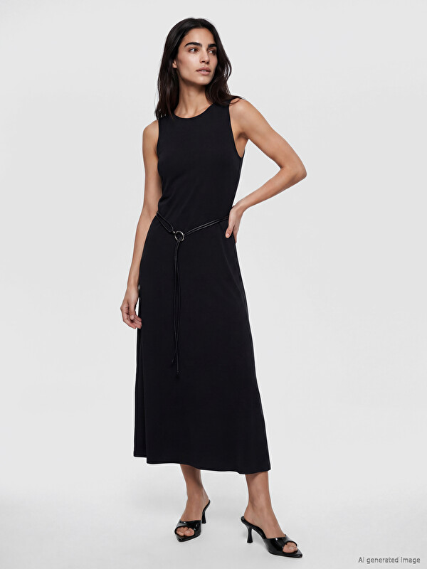 LCW Vision Rochie Gri Femeie