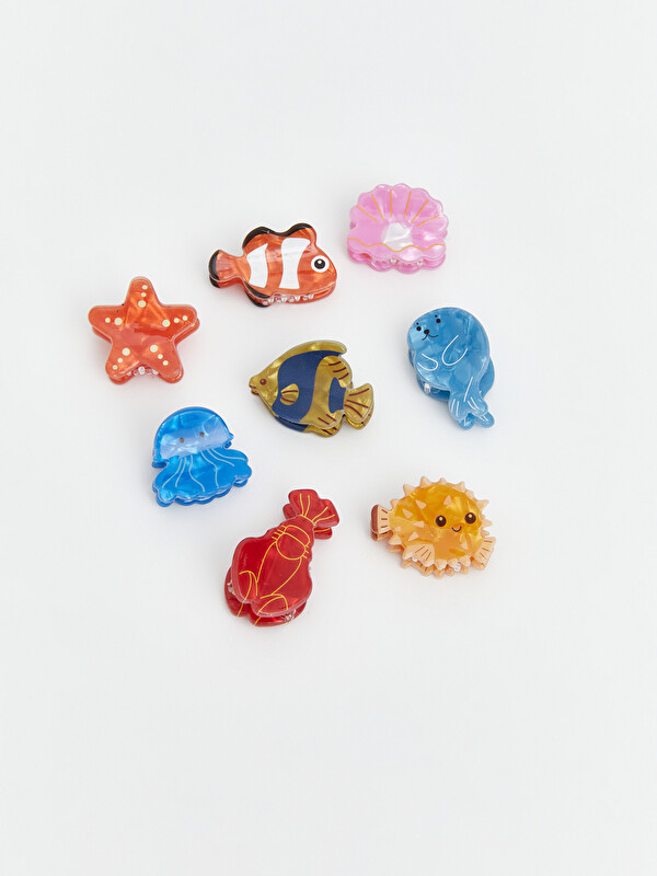 LCW JOY Kız Çocuk Mandal Toka Seti 8'li