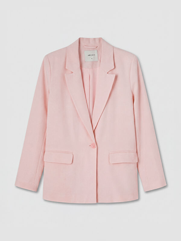 LCW Vision Keten Karışımlı Kadın Blazer Ceket