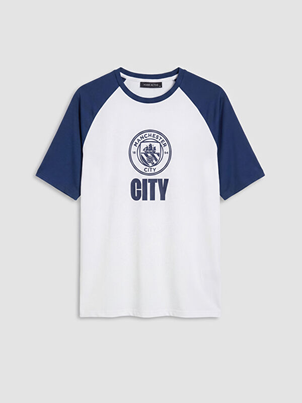 XSIDE ACTIVE Manchester City Baskılı Erkek Spor Tişört