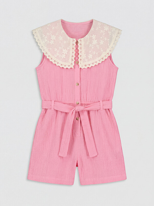 LCW Kids Mädchen Rosa Overall