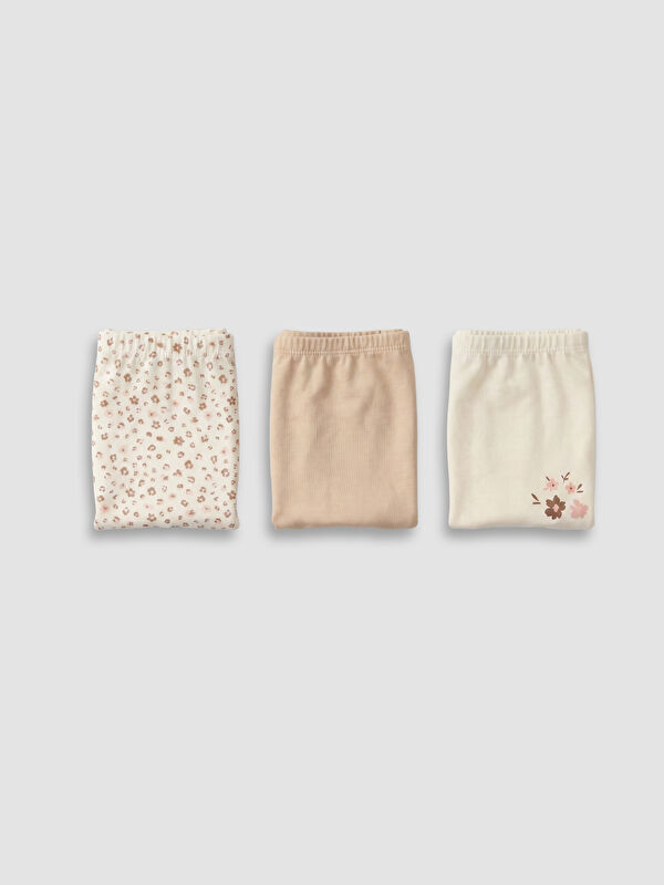 LCW Kids Baskılı Kız Çocuk Boxer 3'lü