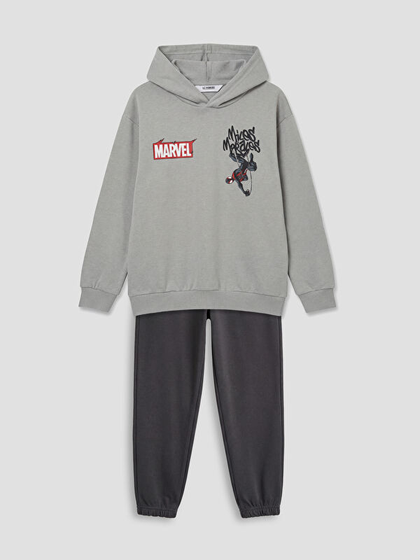LCW Kids Spider-Man Baskılı Erkek Çocuk Eşofman Takımı