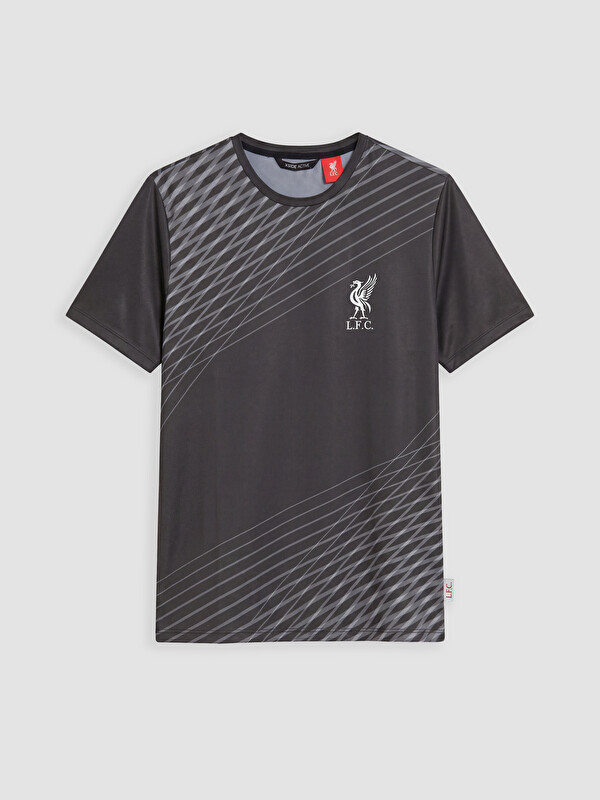 XSIDE ACTIVE Liverpool Baskılı Bisiklet Yaka Erkek Tişört