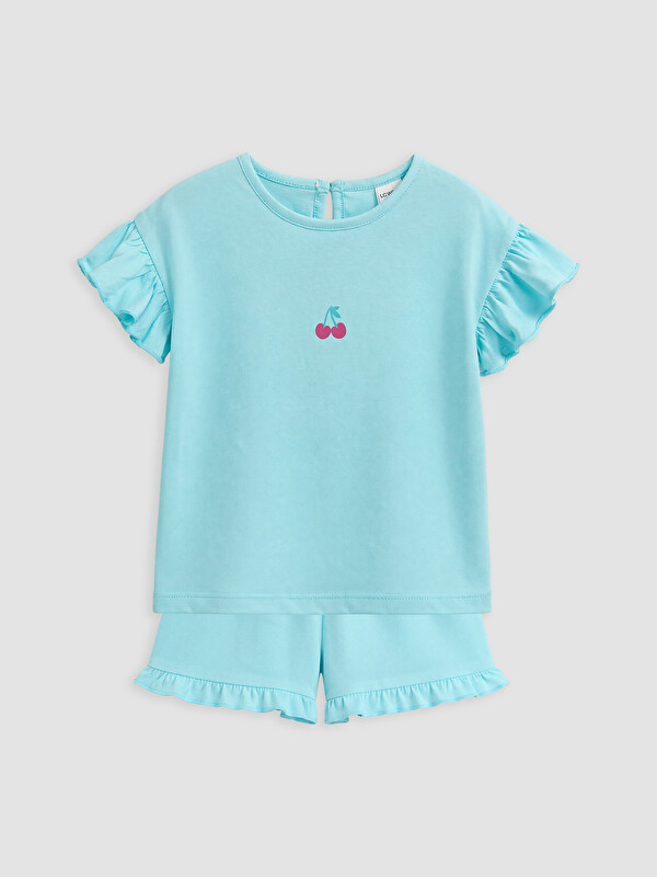 LCW Kids Girl Green Set