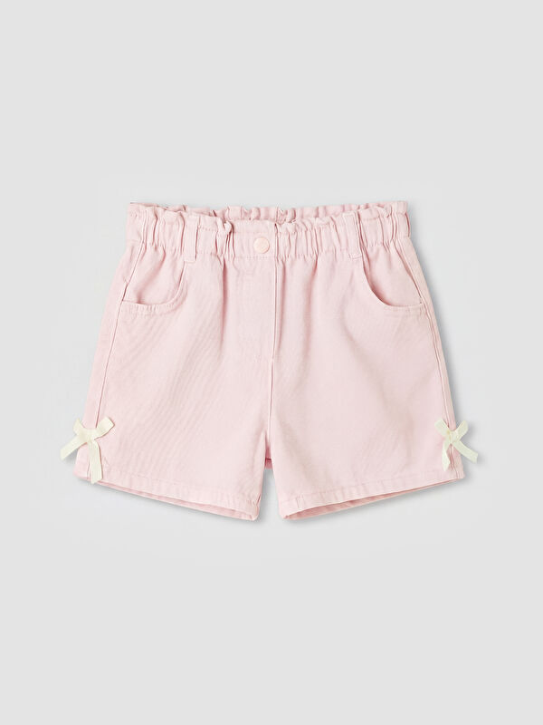 LCW Kids Beli Lastikli Kız Çocuk Şort Etek