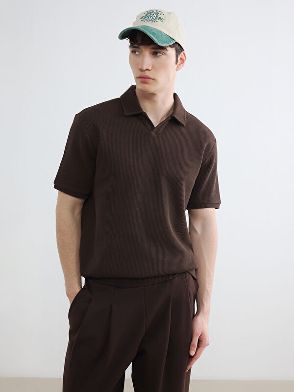 XSIDE Polo Yaka Erkek Triko Tişört