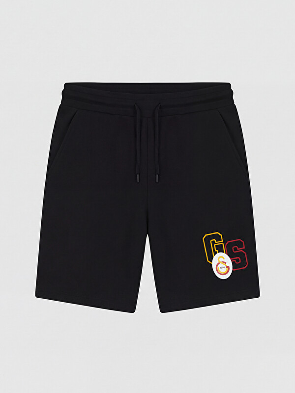 LCW Kids Regular Fit Galatasaray Baskılı Erkek Çocuk Şort
