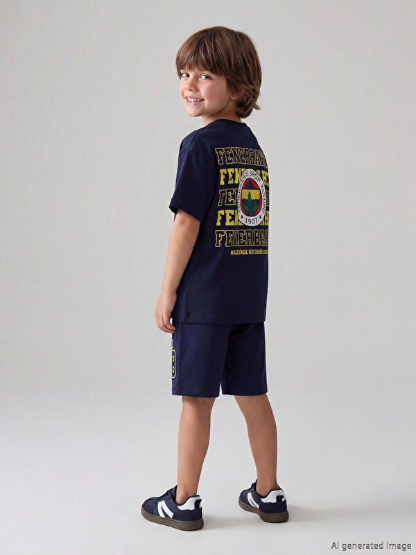 LCW Kids Fenerbahçe Baskılı Erkek Çocuk Takım
