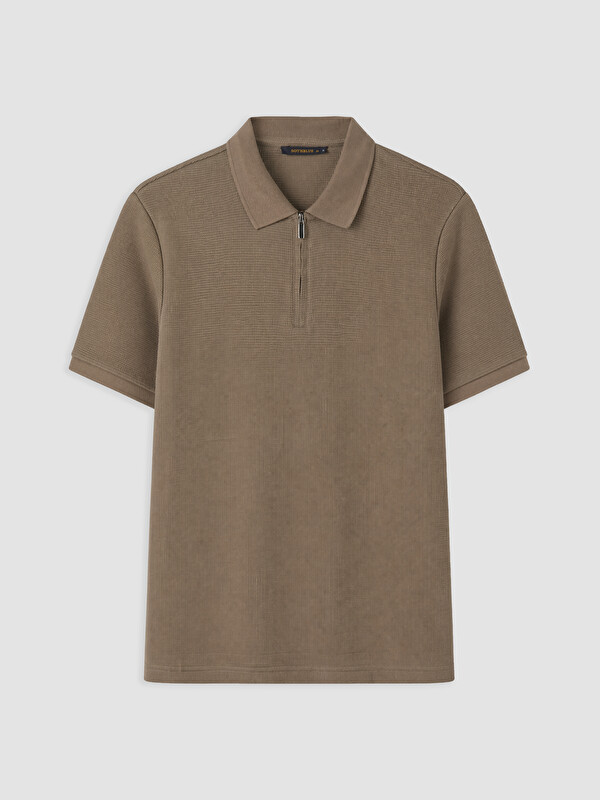 SOUTHBLUE Polo Yaka Dokulu Erkek Tişört