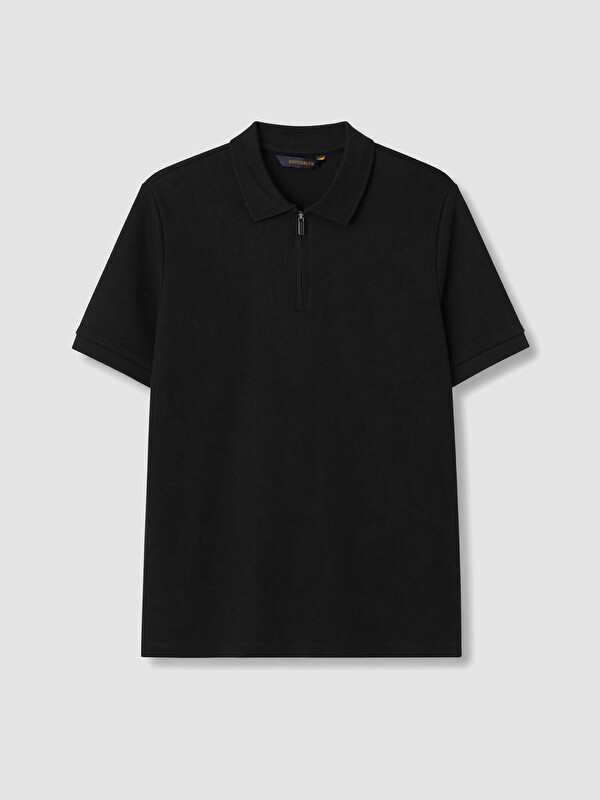 SOUTHBLUE Polo Yaka Dokulu Erkek Tişört