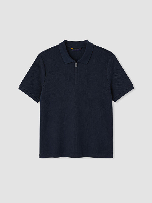 SOUTHBLUE Polo Yaka Dokulu Erkek Tişört