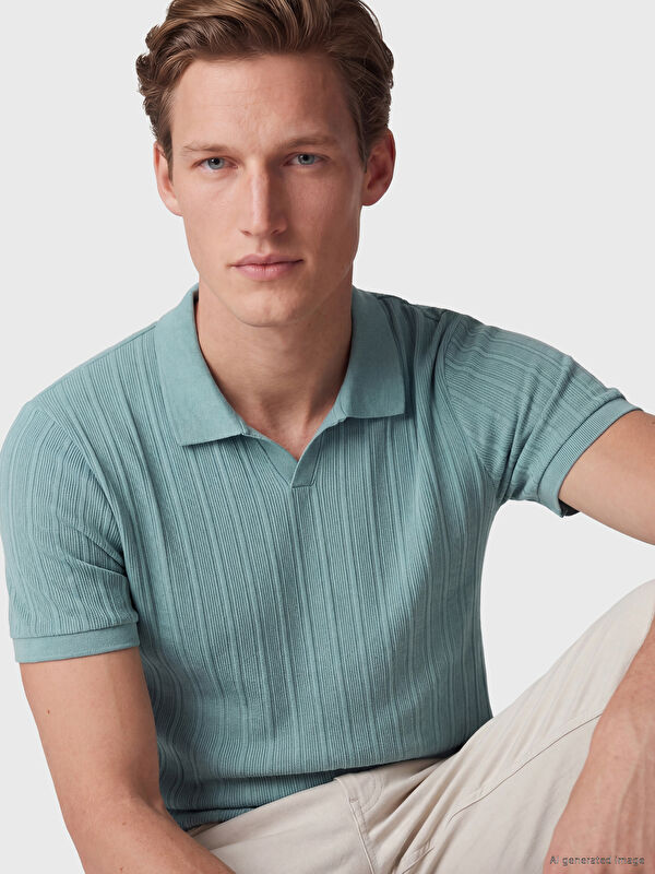 SOUTHBLUE Polo Yaka Erkek Tişört