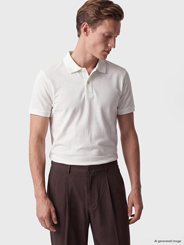 SOUTHBLUE Polo Yaka Pike Erkek Tişört
