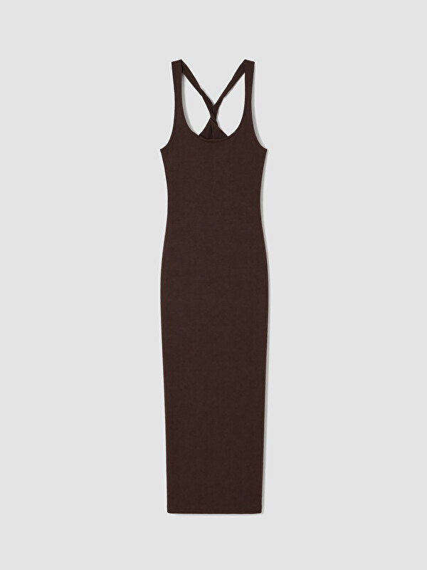 LCW Vision Halter Yaka Bodycon Elbise