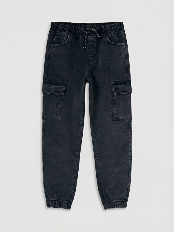 LCW Kids Erkek Çocuk Kargo Jean Pantolon