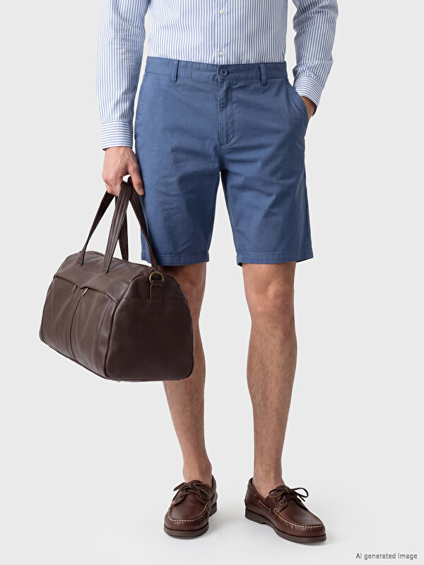 LCWAIKIKI Classic Regular Fit Gabardine Men's Shorts