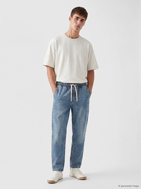 LCW Jeans 745 جينز رجالي بقصة فضفاضة